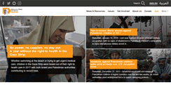 Desktop Screenshot of dci-palestine.org